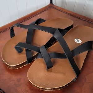 Sempre Viva Leather Sandal